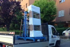 ARRIVO IN CANTIERE